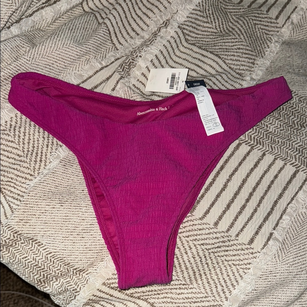 Abercrombie & Fitch Fuchsia Bikini Bottom